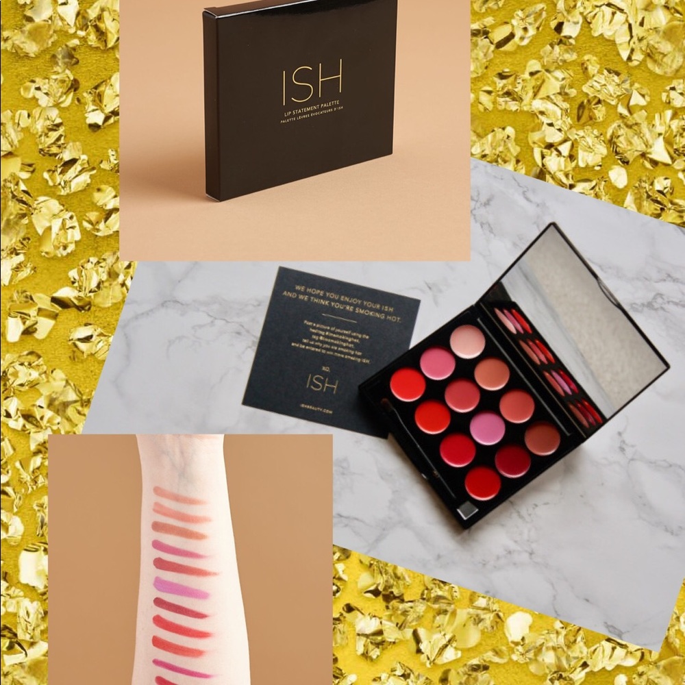 ⚡️SALE-3️⃣ for $25⚡️ 💋 ISH LIP STATEMENT PALETTE